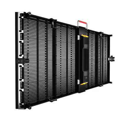OEM LED Mesh Display Input 240V Εξωτερική διαφανής οθόνη LED