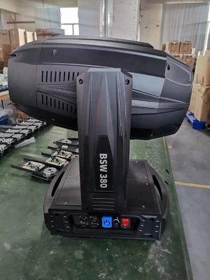 OEM Ζουμ Κινήμενος κεφαλής Φως 380W Κινήμενος κεφαλής ακτίνα πλύση 3 σε 1