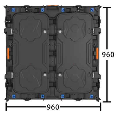 3840hz P4 εσωτερική ενοικιαζόμενη οθόνη LED 960x960mm Hard Link G-ENERGY