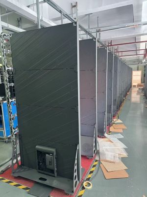P2.5 Σιδηρούνιος ντουλάπι LED Ετικέτα Εικονική οθόνη LED 640*1600 3840hz εσωτερικά