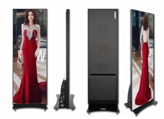 P2.5 640*1600mm 256*640 Pixels έξυπνη οθόνη LED αφίσα οθόνη LED εσωτερική οθόνη 3840hz
