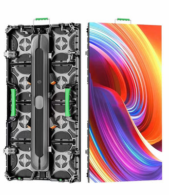 P3.91 Εξωτερική 500*1000 LED Εικονίδιο Κλίση Σύνδεση Κλίση Κλειδώματος Μαγνητική Προσωρινή Συντήρηση 3840Hz 220v 110v