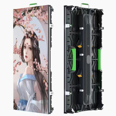 Εικονική οθόνη 500*1000 P3.91 LED Εικονική οθόνη 3840Hz Curve Link Front Magnetic Maintenance Curve Lock