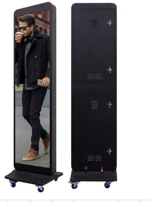 1500mm Wifi Control Poster LED οθόνη Αλουμίνιο 960*1920 P2.5 Εξωτερικό 1920hz
