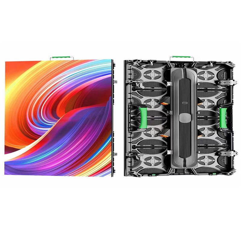 3840hz εσωτερική ενοικίαση οθόνη LED P2.604 500*500 οθόνη LED σκληρή σύνδεση οθόνη καμπύλη κλειδαριά γρήγορη συντήρηση