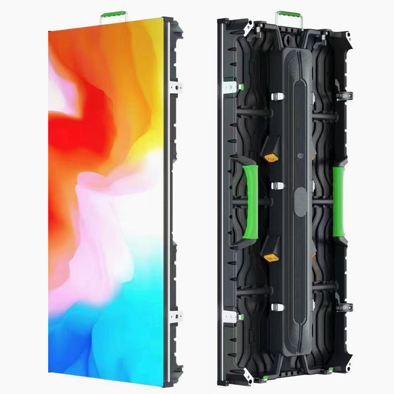 Εικονική οθόνη 500*1000 P3.91 LED Εικονική οθόνη 3840Hz Curve Link Front Magnetic Maintenance Curve Lock