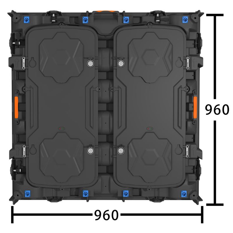 P5 Εξωτερική οθόνη LED Ενέργεια 110V 220V 240V 960x960mm 3840Hz οθόνη LED